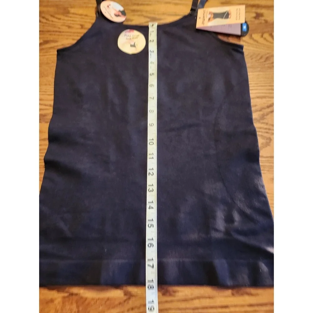 NWT Shapermint Essentials All Day Every Day Scoop Neck Cami XL Black‎ Shapewear